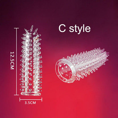 5pcs/set TPE Penis Sleeve Delay Time Crystal Cock Rings Reusable Condom Penis Extension Penis Rings Adult Sex Toys for Men - My Store5pcs/set TPE Penis Sleeve Delay Time Crystal Cock Rings Reusable Condom Penis Extension Penis Rings Adult Sex Toys for Menthai - adultMy Store»õºÅ1 - A5pcs5pcs/set TPE Penis Sleeve Delay Time Crystal Cock Rings Reusable Condom Penis Extension Penis Rings Adult Sex Toys for Men