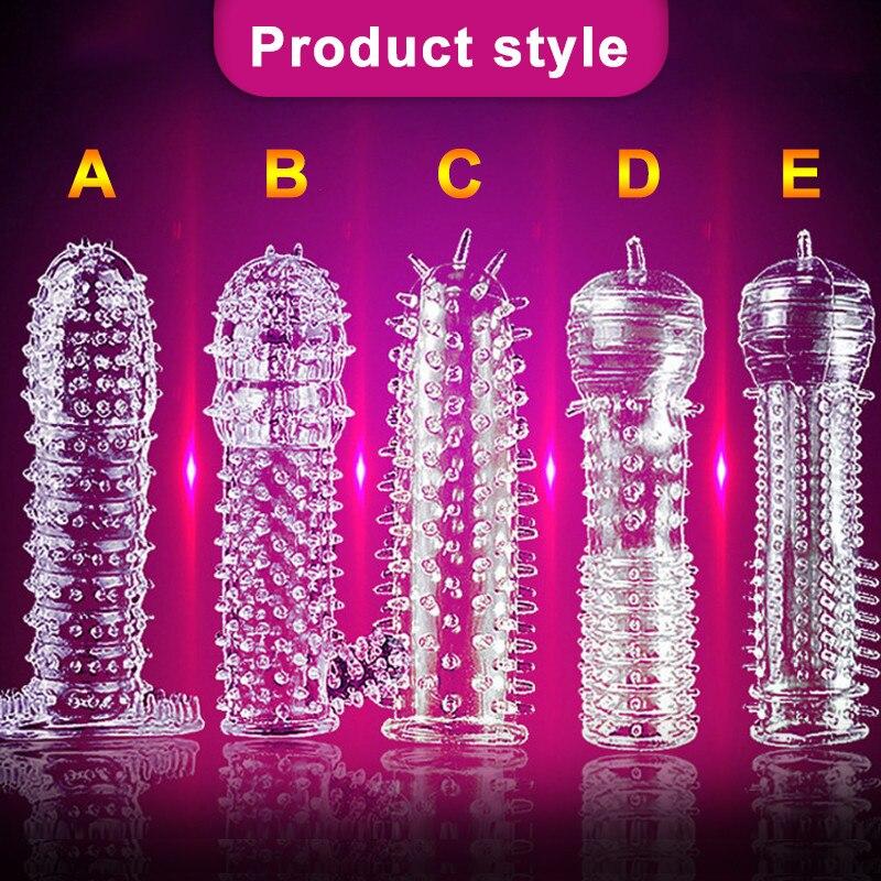 5pcs/set TPE Penis Sleeve Delay Time Crystal Cock Rings Reusable Condom Penis Extension Penis Rings Adult Sex Toys for Men - My Store5pcs/set TPE Penis Sleeve Delay Time Crystal Cock Rings Reusable Condom Penis Extension Penis Rings Adult Sex Toys for Menthai - adultMy Store»õºÅ1 - A5pcs5pcs/set TPE Penis Sleeve Delay Time Crystal Cock Rings Reusable Condom Penis Extension Penis Rings Adult Sex Toys for Men