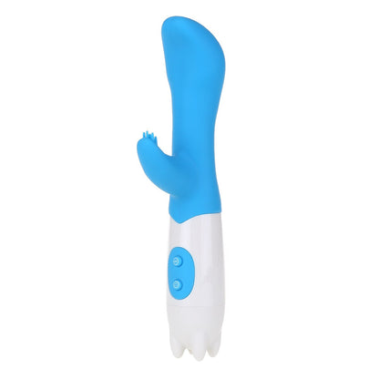 6 Speed Waterproof Soft Silicone Rabbit Vibrator Double Point G Spot Vaginal Clitoral Massager Female Masturbator Women Sex Toy