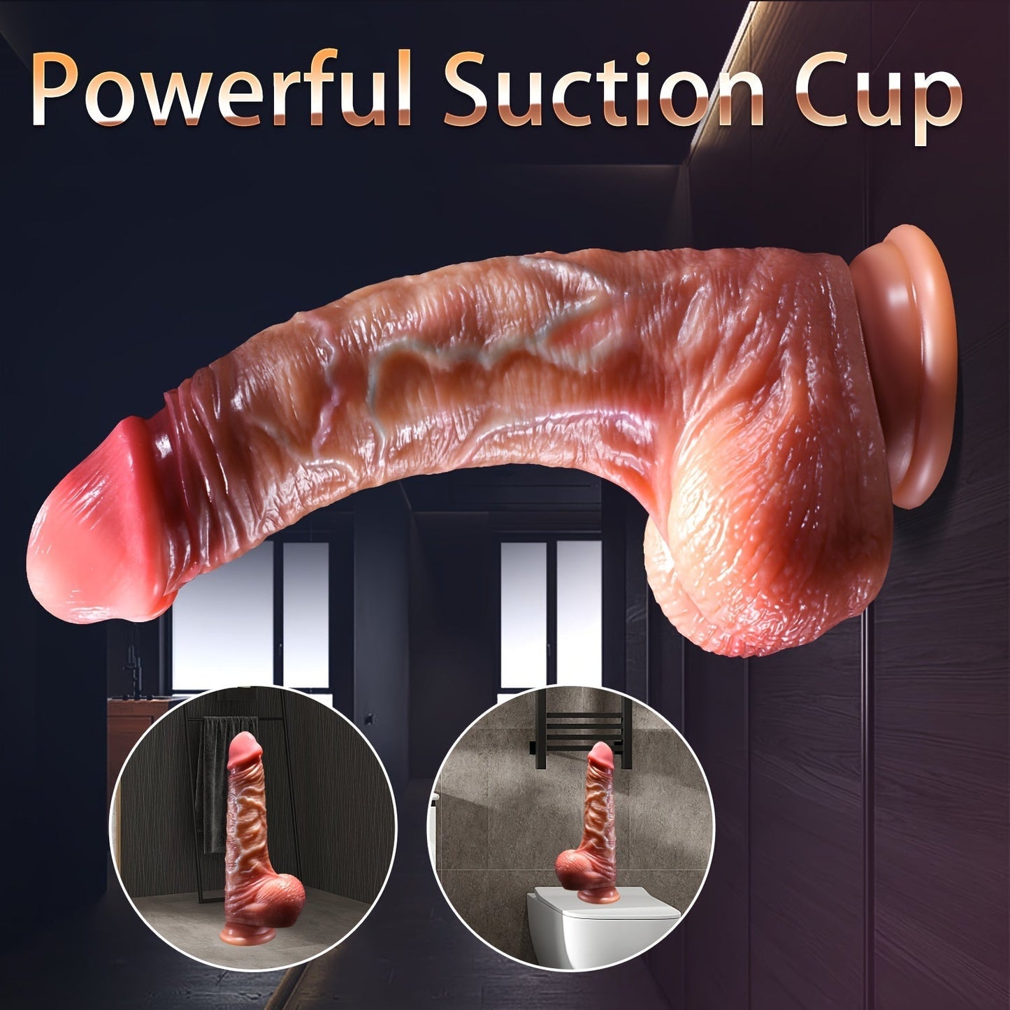 Realistic Penis For Women. Silicone Sliding Foreskin Dildo. Dildos With Strong Suction Cup. Female Sex Toy. Big Feels Like Skin Fake Dick. Adults Erotic Strapon Dildo Anal Sex Toys For Couples Male & Female & Gays