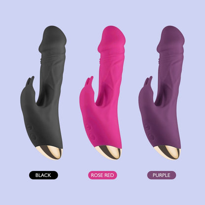 7 Speed Vibrator ช่องคลอดหญิง Ejaculation นวด G -Spot Vibrator Clitoris กำจัดกระตุ้นผู้หญิงสำเร็จความใคร่ของเล่น