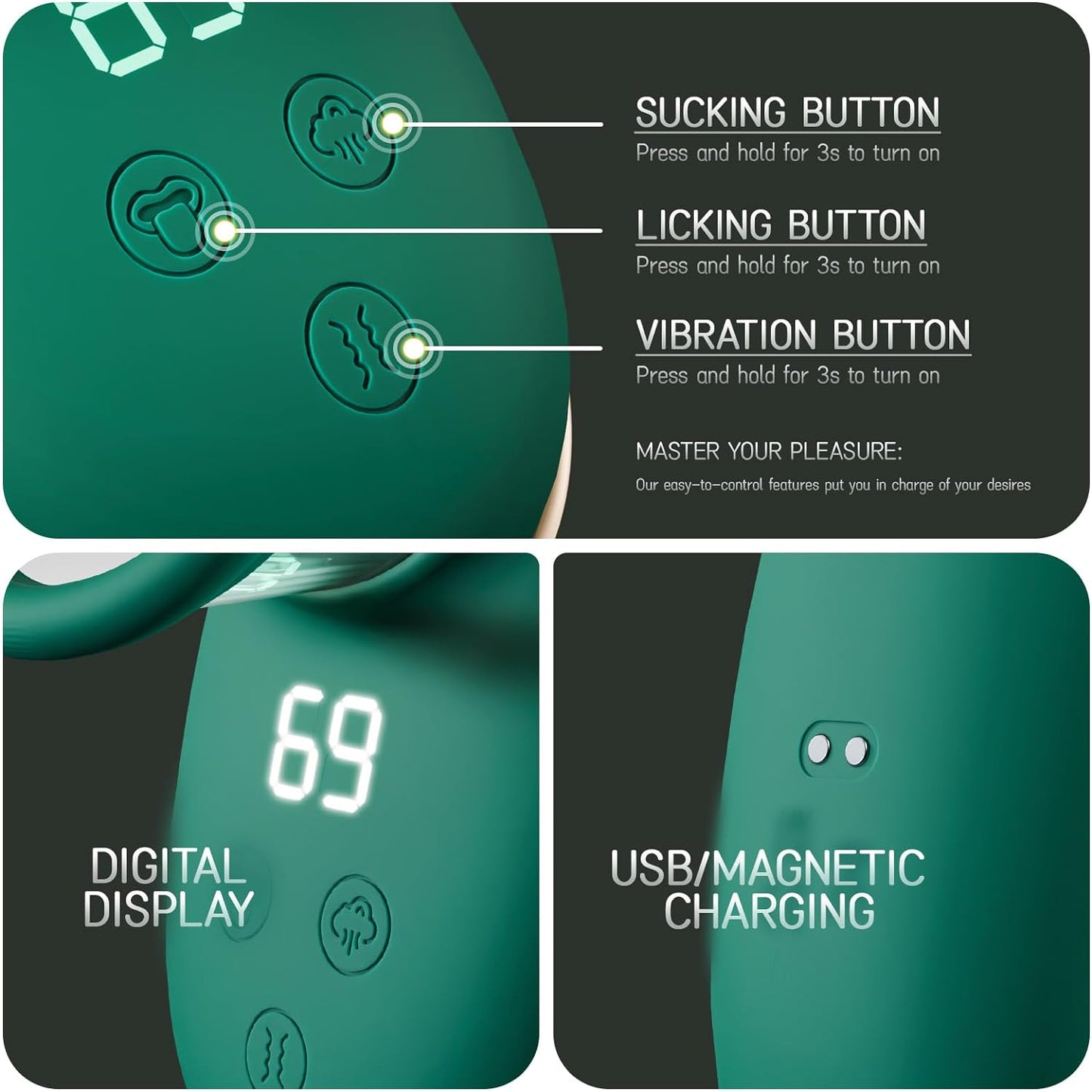 Adult Sex Toys for Women. Sucking Vibrator with 9 Tongue Licking & 3 Sucking Patterns. 9 Thrusting Women Sex Toy Dildo Vibrator Adult Toy. G Spot Vibrator Clitoral Vibrators. Adult Sex Toys & Games