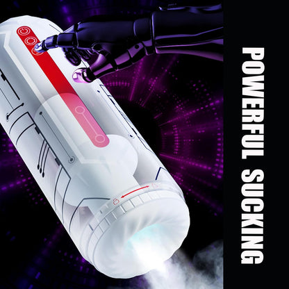 Auto Stroker Toy Male Vibrating Sucking Automatic Male Masterbator Mens Pocket Pussy Adult Sex Toys for Men Adult Toys for Men Man Masturbation Cup Hands Free Pocket Pussy Stroker with Vibrating