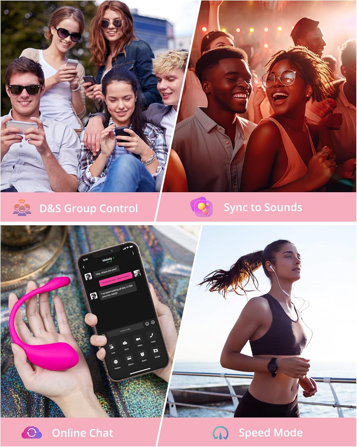 LOVENSE Lush 2 Remote Vibrator with App. Long Distance Remote Controlled G-spot Stimulator Egg Vibrators Bluetooth Adult Sex Toys & Games Powerful Vibrations for Women Couples Discreet Pleasure