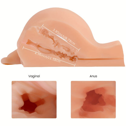 2KG Male Masturbator 3D Realistic Female Torso Big Ass Doll TPR Material With Tight Vagina And Anus For Male Pleasure Adult Male Sex Toys
