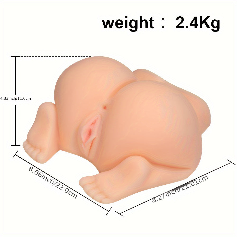 2KG Male Masturbator 3D Realistic Female Torso Big Ass Doll TPR Material With Tight Vagina And Anus For Male Pleasure Adult Male Sex Toys