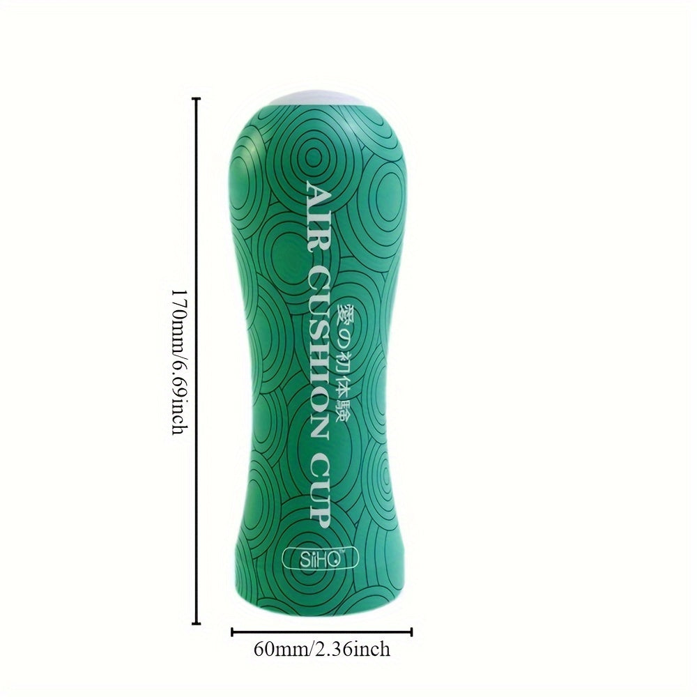 เครื่องมือช่วยกระตุ้นสำหรับผู้ชายแบบใช้มือ (Manual Lasing Airplane Cup): วัสดุ TPE เหมาะสำหรับการล้างด้วยมือ ไม่ต้องใช้ไฟฟ้า