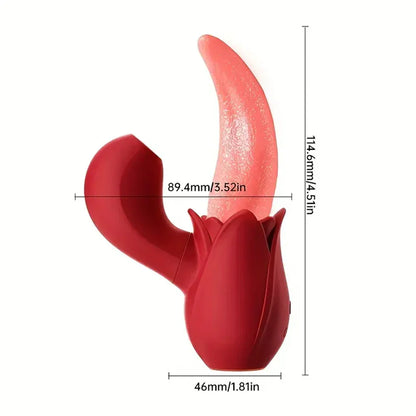 Tongue Sucking Vibrators For Women For Women Nipple G Spot Vagina Clitoris Stimulator Female Silicone Massager Adult Sex Toy