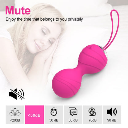 APP Remote Control Drawstring Vibrating Egg Striped Vibration Shrinking Ball Masturbation Massager Vibrator Sex Toys for Women
