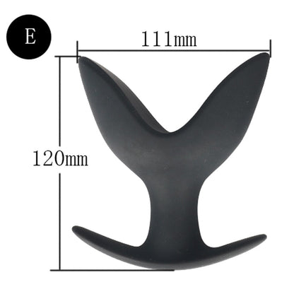 Adult Toy Silicone Anal Speculum Dildo Butt Plug Adult Sex Toys Unisex Opening Hollow Anal Plug Auns Vaginal Dilator Sex Product