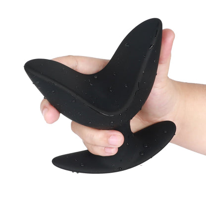 Adult Toy Silicone Anal Speculum Dildo Butt Plug Adult Sex Toys Unisex Opening Hollow Anal Plug Auns Vaginal Dilator Sex Product