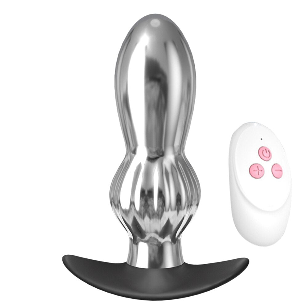 Anal Butt Plug Prostate Massager รีโมทคอนโทรลไร้สายสวมใส่ Vibrating Anal Plug เซ็กซ์ทอยสำหรับผู้หญิงผู้ชายเกย์
