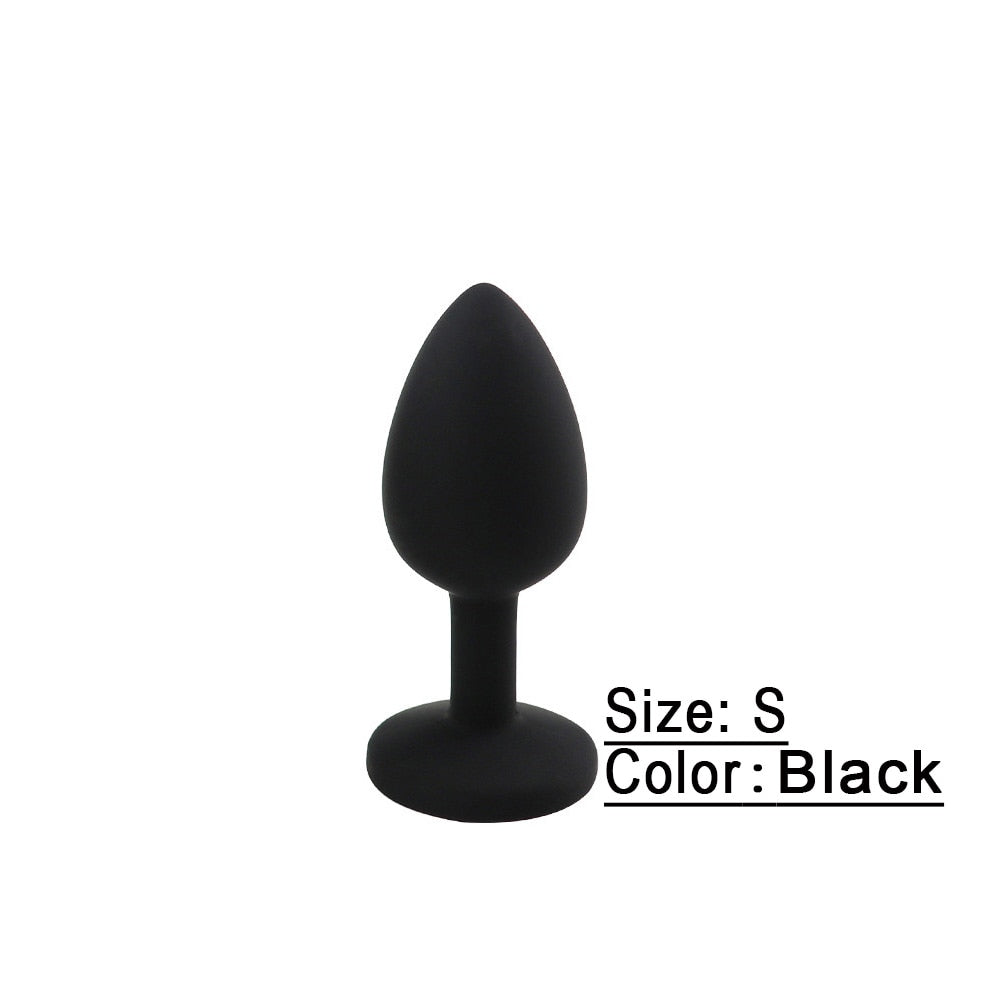 Anal Plug Sex Toys Silicone Butt Plug Dildo Vibrator Women/Men Anal Toys Intimate Goods Sex Toys for Women Gay Butt Plug