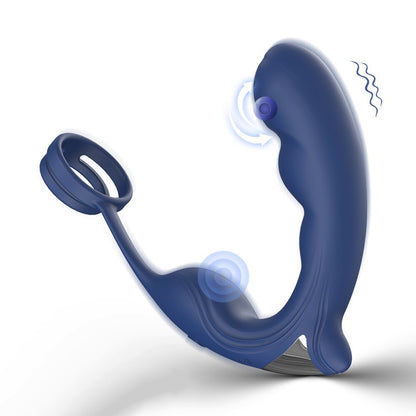นวดต่อมลูกหมาก Anal Plug Vibrator เพศของเล่นสำหรับชาย Remote Butt Plug Delay Ejaculation Cock แหวนชาย Masturbator ผู้ใหญ่ Sex ของเล่น