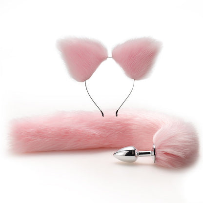 Anal Toys Tail Plug In The Ass Metal Butt Plug for Women Fox Tail Erotic Sex Shop Anal Dilator Buttplug Adults Goods for Couples