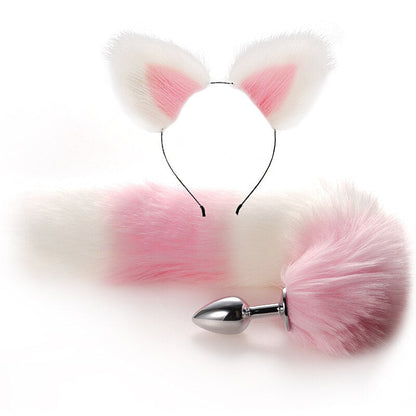Anal Toys Tail Plug In The Ass Metal Butt Plug for Women Fox Tail Erotic Sex Shop Anal Dilator Buttplug Adults Goods for Couples