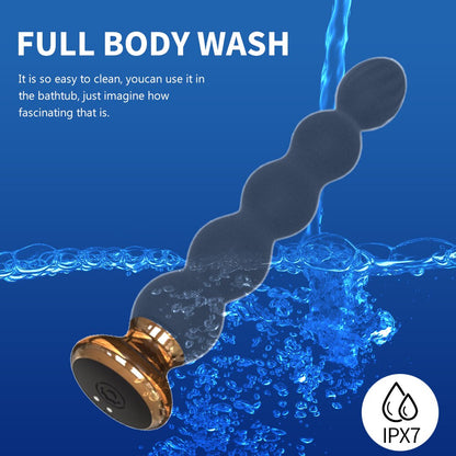 รีโมทคอนโทรลไร้สาย Anal Vibrator สำหรับผู้หญิงลูกปัด Anal นวดต่อมลูกหมาก Butt Plug กระตุ้นเซ็กซ์ทอยสำหรับชายหญิงคู่