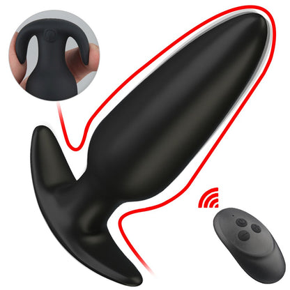 Anal Vibrator สำหรับ Man ไร้สายรีโมทคอนโทรลซิลิโคน Butt Plug สำหรับเกย์ Plug เพศของเล่นสำหรับผู้หญิงผลิตภัณฑ์สำหรับผู้ใหญ่ต่อมลูกหมากนวด