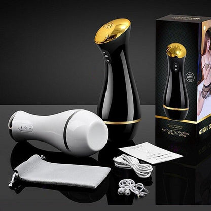 Automatic Male Masturbator for Men Electric Telescopic Pocket Vagina Real Pussy Adult Erotic Sex Toys for Men Masturbatings