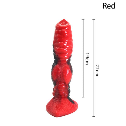 Big Silicone Animal Wolf Dildo Animal Penis G-spot Stimulation Sex Toys for Man Women Lesbian Gay Sex Shop Erotic Adults Product