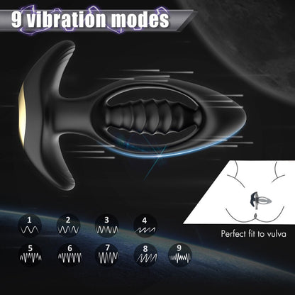 การสั่นสะเทือน Butt ปลั๊ก Dildo Vibrator นวดไร้สายรีโมทคอนโทรล Anal Plug G-Spot กระตุ้นของเล่นเพศสำหรับ Man/ผู้หญิง