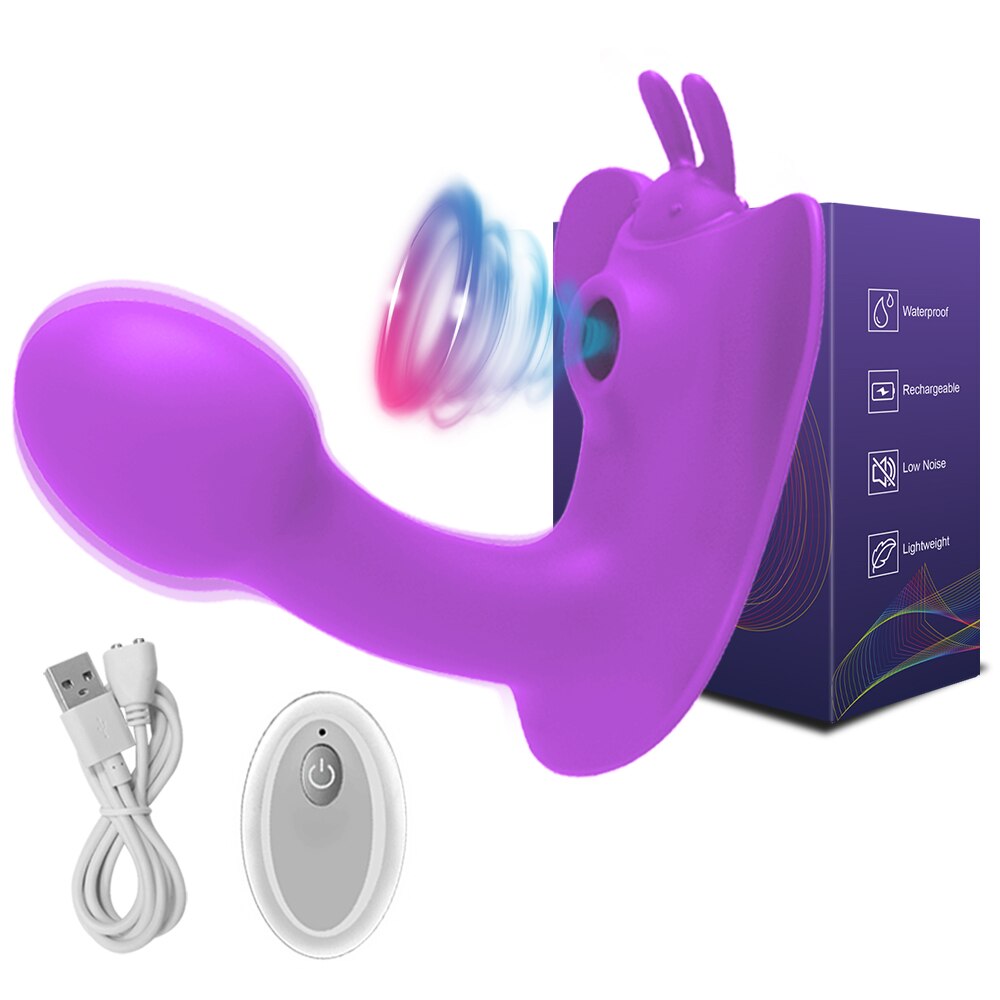 Clitoral Sucking Vibrator หญิงรีโมทคอนโทรล Clit Sucker Clitoris Stimulator จริง Dildo สั่นเซ็กซ์ทอยสำหรับผู้หญิงผู้ใหญ่18
