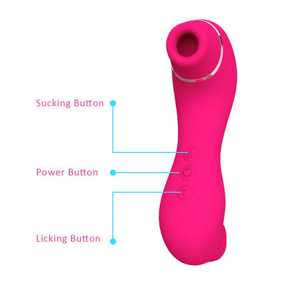 Clitoris Sucker Sex Sucking Toys Vibrator Powerful Clitoris Blowjob Tongue Stimulator Nipple Vagina Pussy Pump Sex Toys for Wome