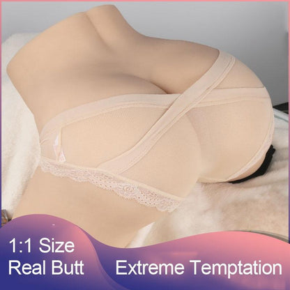 Big Soft Sexy Hip 5D Vagina Realistic Pussy Ass Anal Sex Doll Erotic Male Passion Cup Masturbator Sex Toys for Men