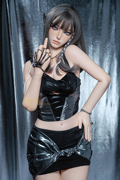Irontechdoll Julane 163cm Head Full Silicone Small Boobs Lovely Real-looking Sex Doll NO.1108