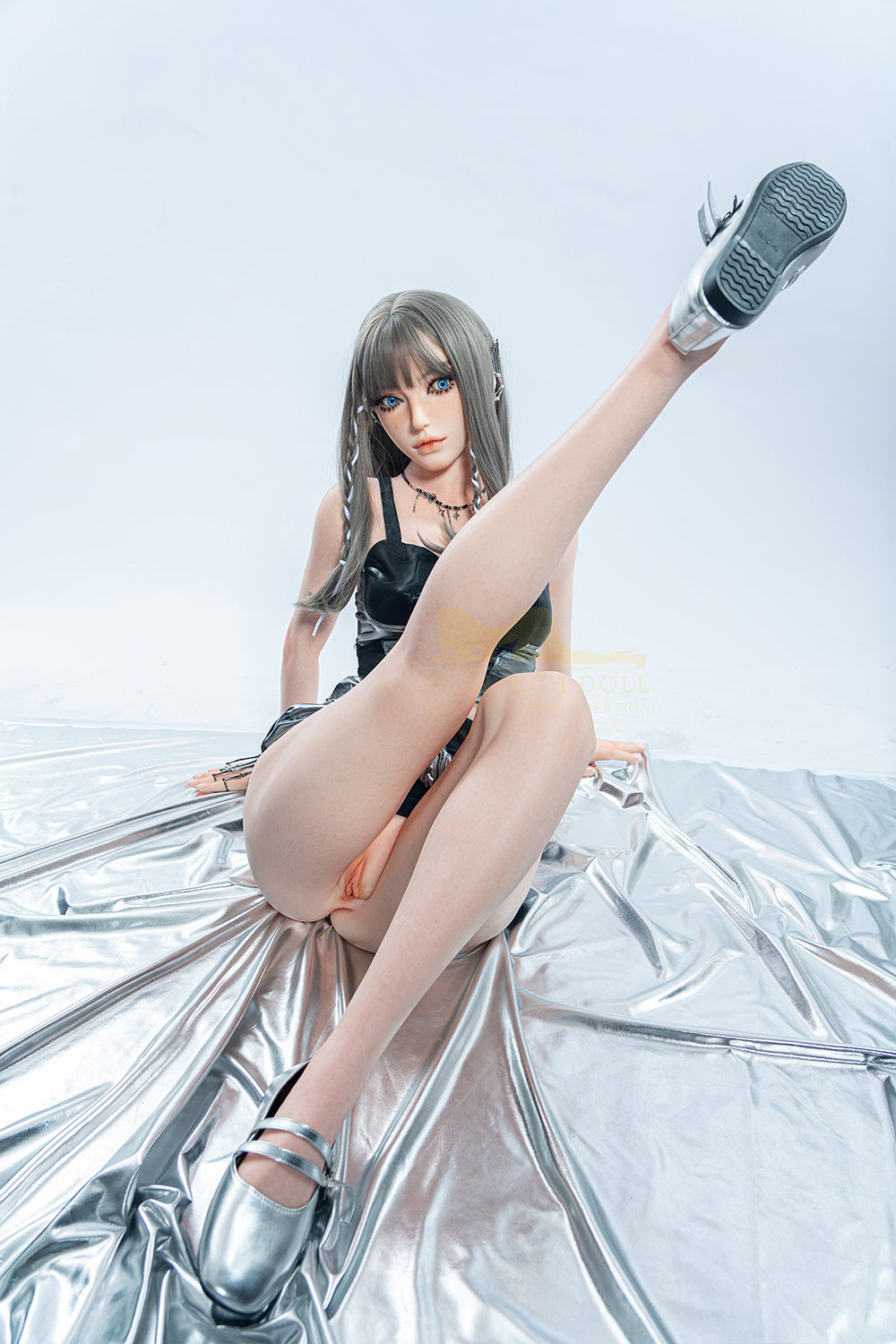 Irontechdoll Julane 163cm Head Full Silicone Small Boobs Lovely Real-looking Sex Doll NO.1108