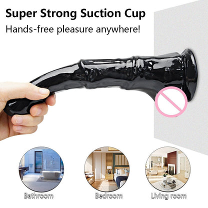 ม้ายักษ์ Dildo สมจริงอวัยวะเพศชาย Cock หญิง Masturbator สัตว์ Dildo Anal Plug ของเล่นสำหรับผู้ใหญ่18เพศของเล่นสำหรับผู้ชายผู้หญิงเลสเบี้ยน