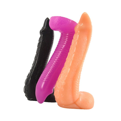 FAAK Healthy PVC Dildo Octopus Butt Plug Massage Anal Toy for Woman Men Orgasm Stimulate Anal Plug Tentacle Dildos Sex Toys