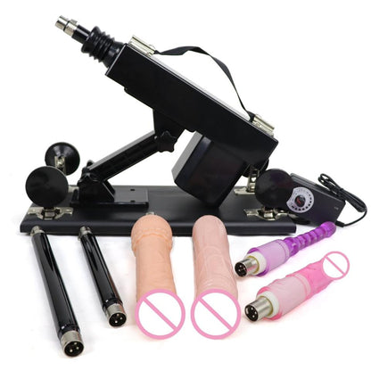 เครื่องนวดช่องคลอด 3XLR พร้อมจุกดูด สำหรับผู้หญิง เครื่องสั่นอัตโนมัติ ของเล่นทางเพศสำหรับผู้ใหญ่ ปืนดูด เครื่องรัก เครื่องช่วยสำเร็จความใคร่สำหรับผู้ชาย