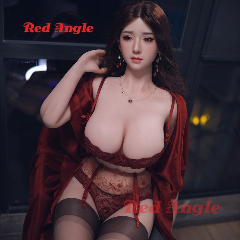 สีแดงมุมซิลิโคนเพศตุ๊กตาเซ็กซี่อวบหน้าอกขนาดใหญ่ตูด Full-Grown Body ร้อนความงามหีช่องคลอด Anus เหมือนจริง love ของเล่นสำหรับ Man