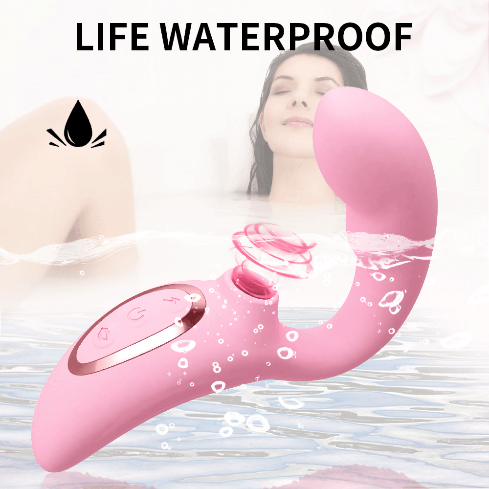 G Spot clitoral sucking vibrator dildo เครื่องกระตุ้นช่องคลอดแบบสั่นพร้อมเครื่องนวดทางทวารหนัก5 + 10โหมดเซ็กซ์ทอยผู้ใหญ่สำหรับผู้หญิงคู่รัก