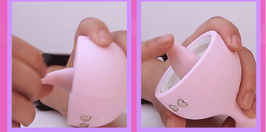 Leten Sucking Vibrator Female Tongue Lick Nipple Clit Pussy Oral Blowjob Clitoris Stimulator Sucker Vibrating Sex Toy for Couple