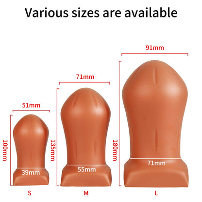 Latest Super Huge Anal Plug Soft Butt Plug Beads Ass Expansion Stimulator Big Anus Egg Dildo Masturbator Sex Toys for Women Man