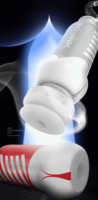 Leten Masturbator for Man Toys Men Three Stoma Air Sucking Products Fully Automatic Female Sex Moanning. Virtual Skin for Men