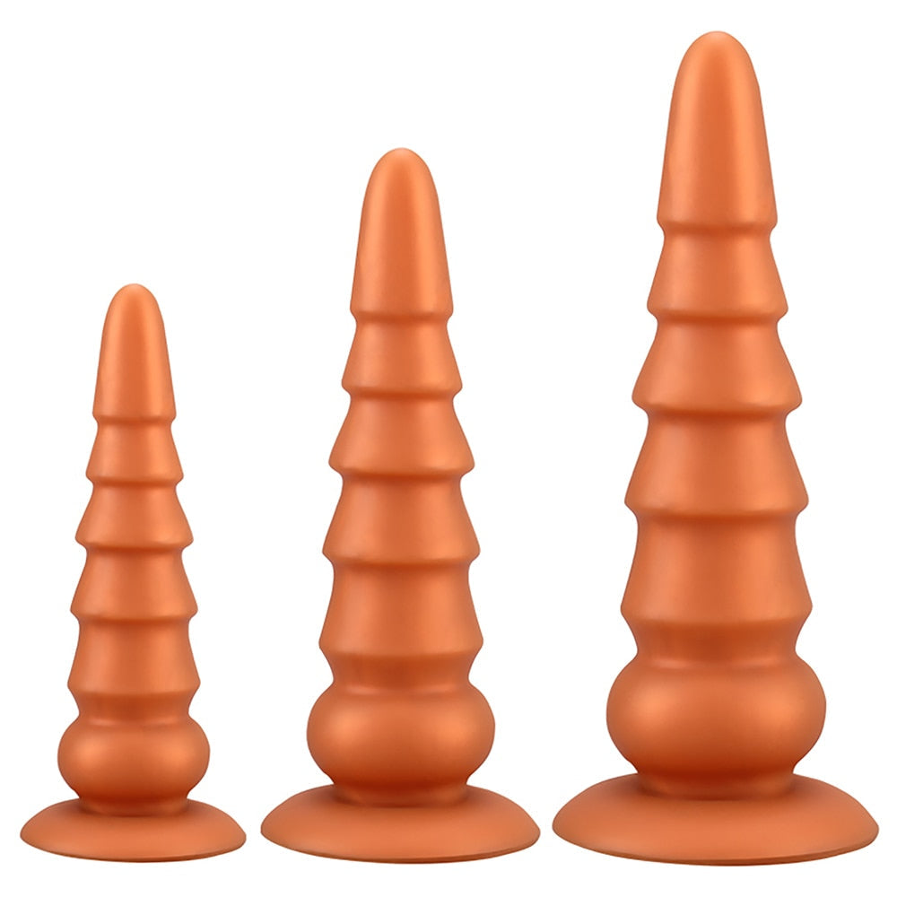 Liquid Silicone Huge Anal Plug Dildos Sex Product Big Butt Plug Soft Penis Anal Dilator Stimulate Vagina and Anus Sex Toys Dick
