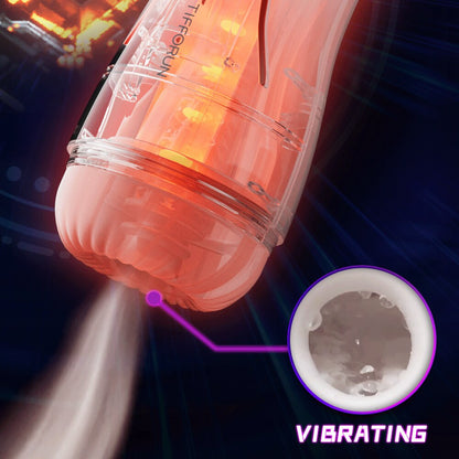 อัตโนมัติ Blowjob Vibrator ดูดจริงช่องคลอดหี Masturbator สำหรับผู้ชาย18ผู้ใหญ่เซ็กซ์ทอยสำหรับชาย