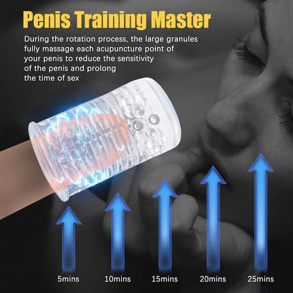 อัตโนมัติ Thrusting Telescopic Masturbators สำหรับผู้ชาย Penis กระตุ้นอมควย Soft ช่องคลอดถ้วยหีเซ็กซ์ทอยสำหรับชาย