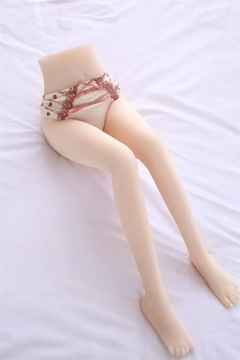เซ็กซ์ทอยขาโลหะโครงกระดูก Half Body ตุ๊กตายาง S ที่สมจริงซิลิโคนตุ๊กตายางชาย Masturbation รักตุ๊กตาหี Sex Shop ของเล่น