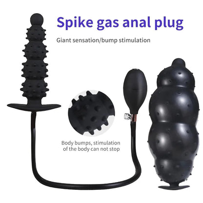 Hannibal Expand Inflatable Anal Plug Huge Butt Plug Stimulate Sex Toy For Women/Men Masturbators Prostate Massager Big Anal Toys