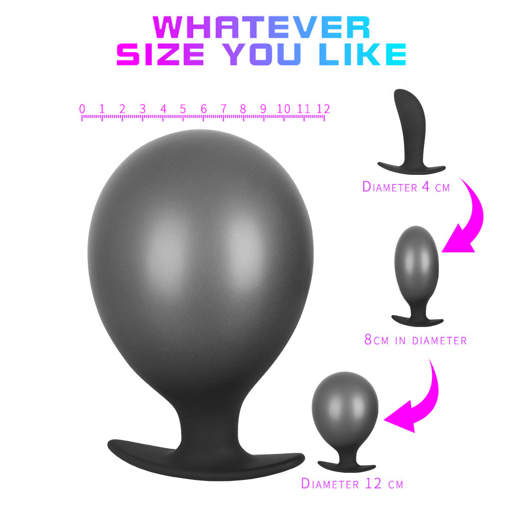 Expandable Prostate Massager Butt Plug Adult Sex Toys Inflatable Silicon Huge Big Anal Plug Anal Dildo Pump Anal Dilator