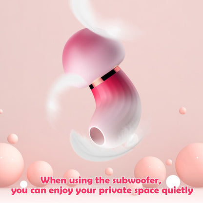 เห็ด Vibrators ไข่ผู้หญิง6โหมดการสั่นสะเทือนเซ็กซ์ทอยสำหรับผู้หญิง Strong ดูดแบบพกพาผู้ใหญ่ของเล่นสำหรับผู้หญิง