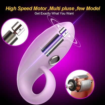 Leten G Spot Clitoris Stimulator Vibrator for Clitoris Silicone Finger Vibrator Erotic Adult Toys for Women