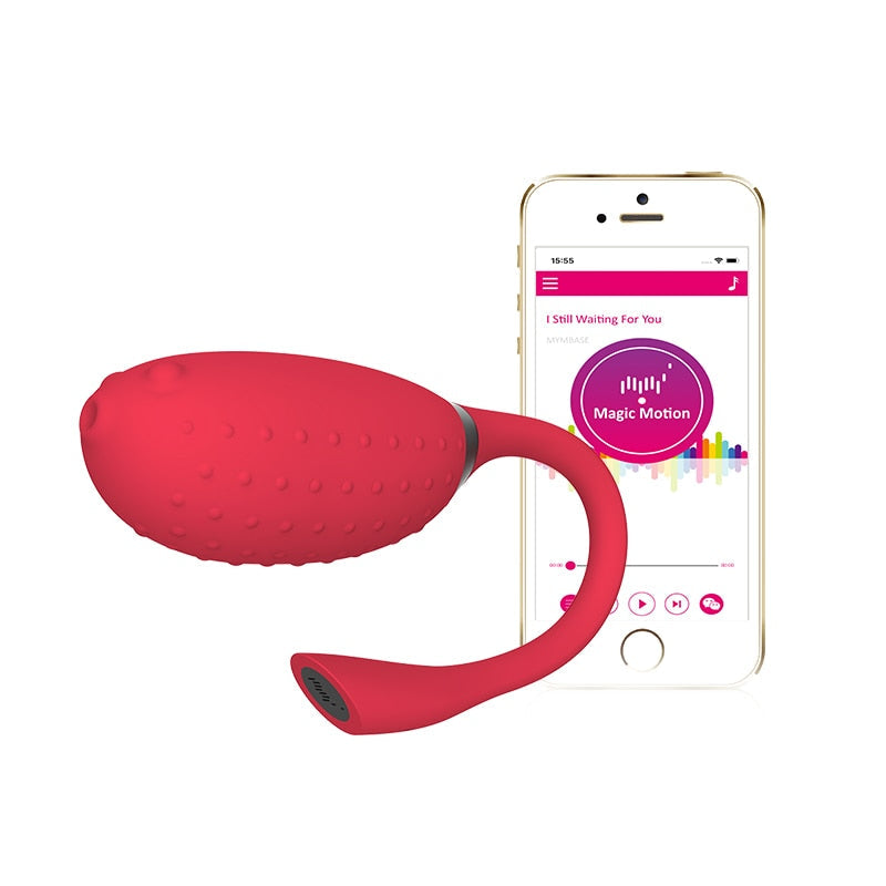 Magic Motion Smart Sex Toy รีโมทควบคุมเครื่องสั่น G-spot คลิตอริส Fugu APP Vibrating Ball Flamingo เครื่องนวดช่องคลอดสำหรับผู้หญิง