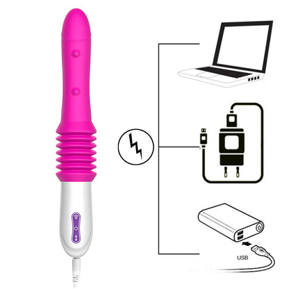 Male Masturbation Machine Vibrator Automatic Stretching G-spot Massage Female Masturbation Sex Toys for Women Dildos Erotic Shop