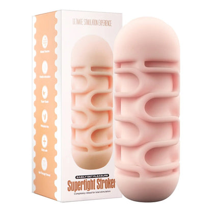 Male Masturbator for Men Sex Toys Soft Real Silicone Vagina Vacuum Pocket Double Blowjob Masturbation Cup for Couple