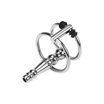 Male Urethra Catheter Sex Toys for Men Penis Ring Metal 7mm Urethral Sound Urethral Dilator Delay Ejaculation Penis Plug for Men